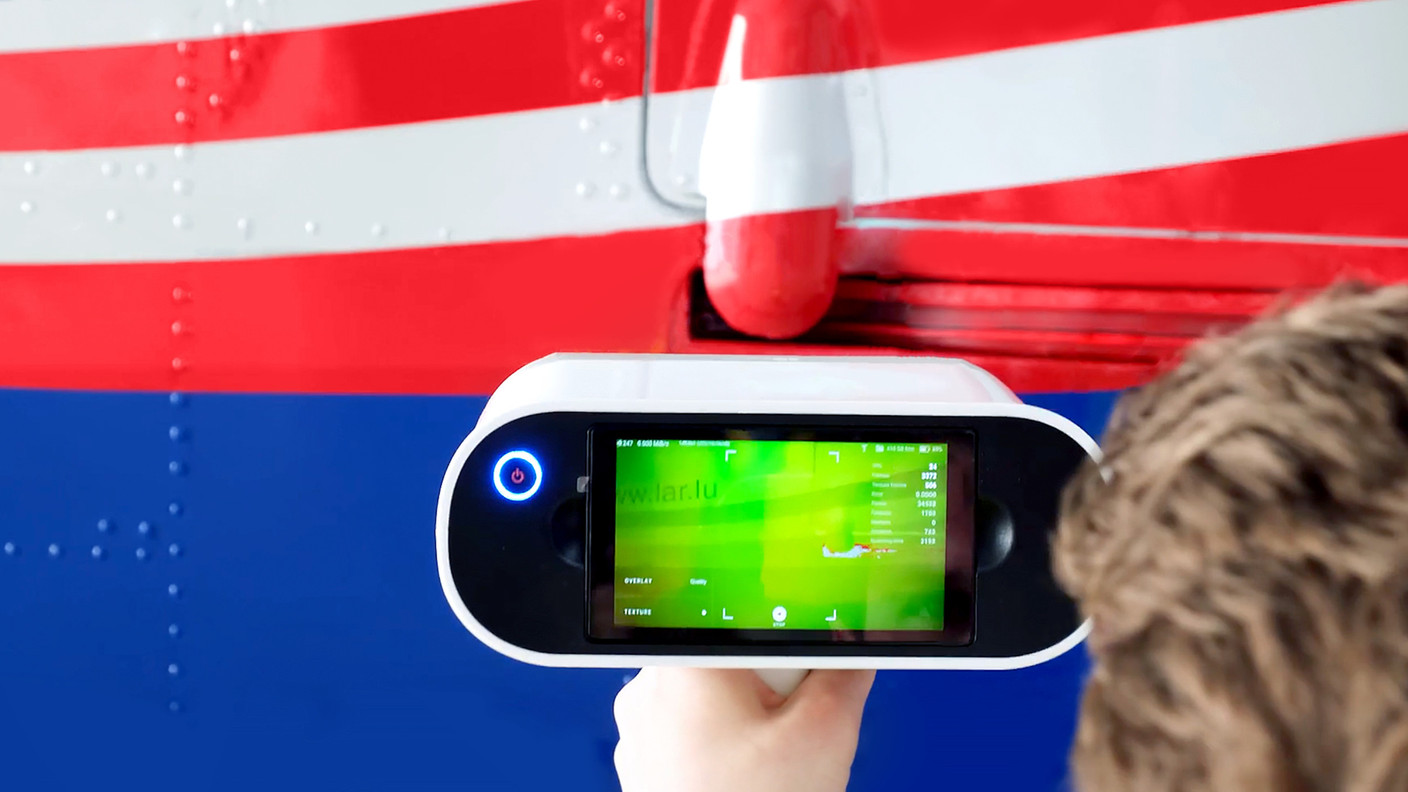 After a fairly general three-hour run, the two operators spent eight hours working on the details. (Photo: Artec 3D)