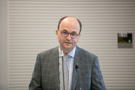 Le directeur de la Chambre des métiers a rendu un avis plutôt mitigé sur le budget 2022 de l’État et a appelé le gouvernement à faire mieux dans les prochaines années. (Photo: Romain Gamba/Maison Moderne)