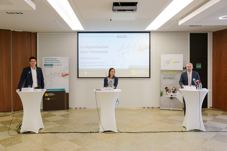 L’artisanat a dressé le bilan des efforts réalisés en termes de digitalisation entre 2017 et 2019. (Photo: Romain Gamba / Maison Moderne)