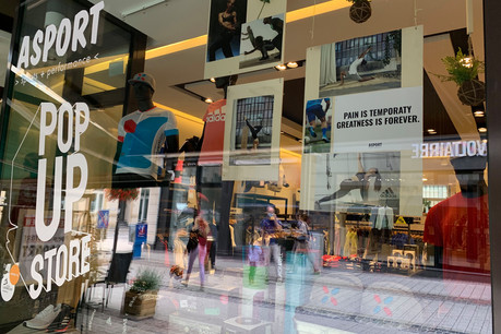 Asport occupe un petit local de 40m 2 jusqu’à la fin de cette année. (Photo: Paperjam)