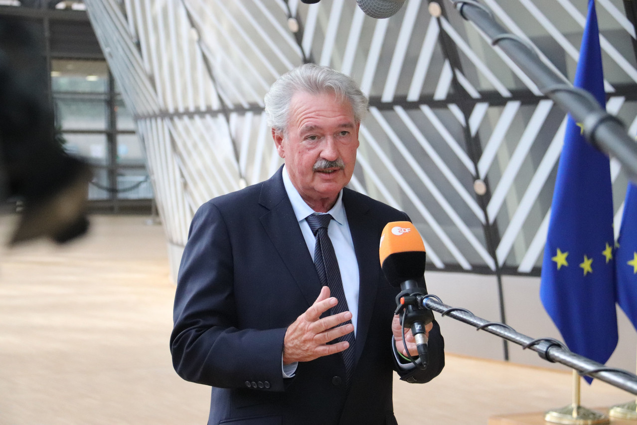 Jean Asselborn pictured at a European council meeting in July Photo: MAEE