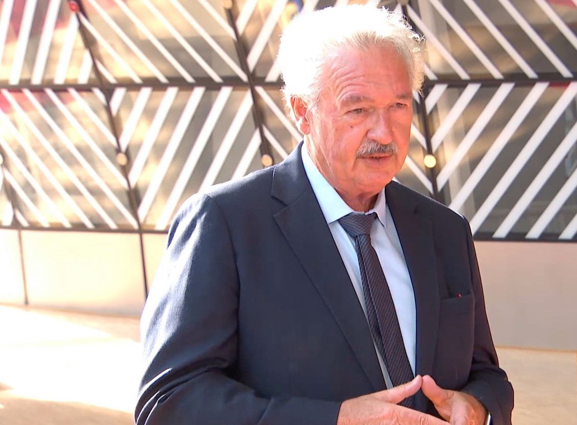 Jean Asselborn said he knows that “we won’t change the world through sanctions. But we should stay on this track to maintain our credibility.”  EU screenshot