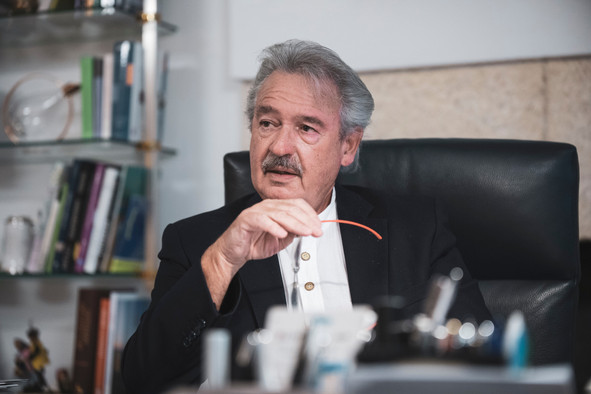 Luxembourg foreign minister Jean Asselborn LIbrary photo: Jan Hanrion / Maison Moderne