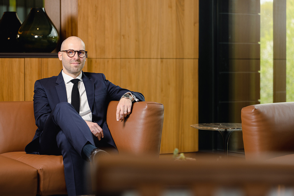 Jean Ceppetelli, CEO of CapitalatWork, joined the company a year and a half ago. Photo: Romain Gamba