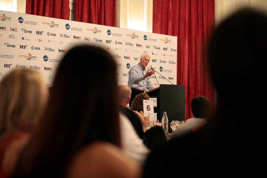 Rusty Schweickart, pictured during the Asteroid Day in 2019, says rational decisions are impossible when science and data are politicised Photo: Matic Zorman