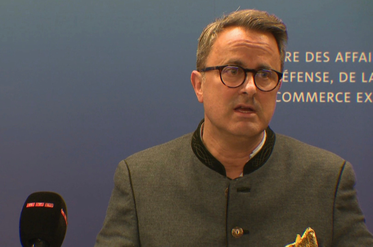 In a press conference this Sunday evening, Deputy Prime Minister Xavier Bettel invited Luxembourgers in the Gulf to check in on LamA to facilitate their repatriation. (Photo: screenshot of the replay of the press conference)