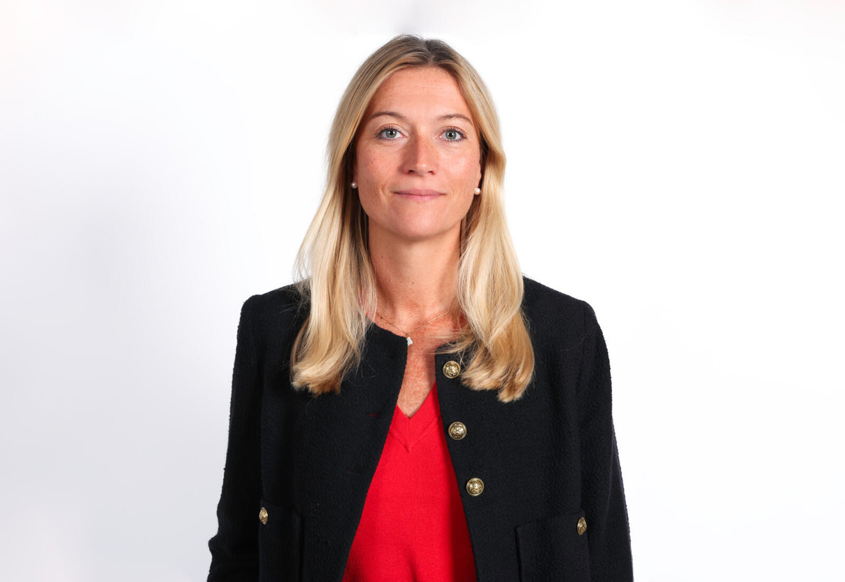 Kelly Hebert, Country Head BeLux & Head of ESG Development chez M&G Investments Crédit photo : Maison Moderne