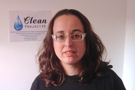 Patricia Da Silva: «Nous proposons une nouvelle société de nettoyage avec un service de qualité et qui respecte l’environnement.» (Photo: Clean Project 24)