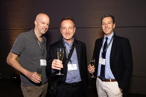 Sylvain Barrette (Maison Moderne), Pascal Dorban (SFC Conseil) et Vincenzo Miccichè (VM Real Estate). (Photo: Eva Krins/Maison Moderne)