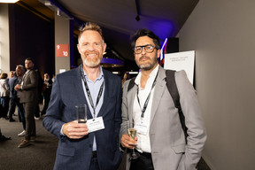 Robert Williams (Value & Risk) et Berny Abarca Coto (UX Capital). (Photo: Eva Krins/Maison Moderne)