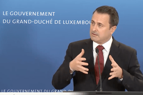 Le Premier ministre a affirmé savoir que les mesures prises dont «difficiles, notamment au niveau des contacts humains». Mais elles sont aussi «indispensables». (Photo: Capture d’écran/Gouvernement.lu)