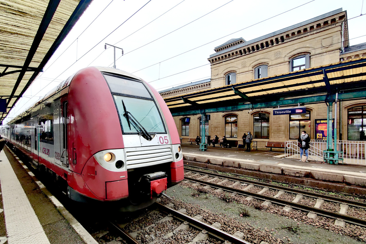 La circulation ferroviaire vers Luxembourg a été stoppée suite à la découverte d’un obus sur un chantier nocturne à Thionville. (Photo: Christophe Lemaire/Maison Moderne/Archives)