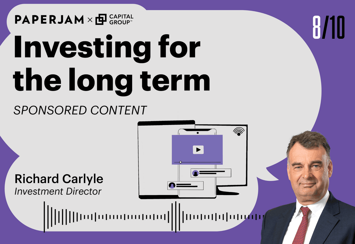 Richard Carlyle, directeur des investissements en actions chez Capital Group Crédit photo : Capital Group et Illustration : Maison moderne