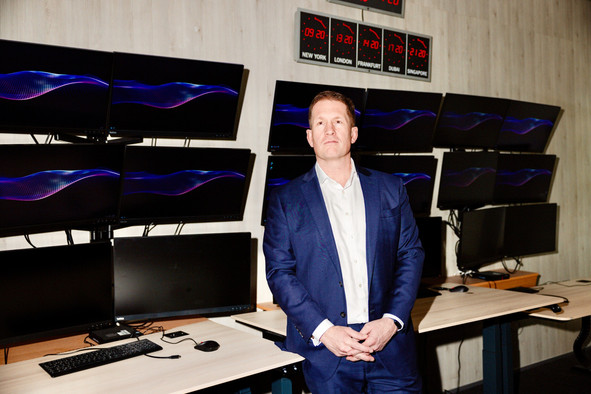 “With the volume that we have, around €4.2tn of client assets in investment funds, we have to be very thorough, very precise and very correct in how we work,” said Clearstream Fund Services’ chief commercial officer, Neil Wise. Photo: Paperjam