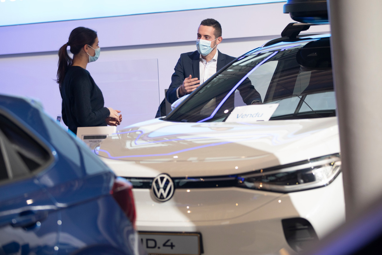 Avec 401 nouvelles immatriculations en janvier dernier, le volume des véhicules 100% électriques a doublé par rapport à janvier 2021. (Photo: Guy Wolff/Maison Moderne/Archives)