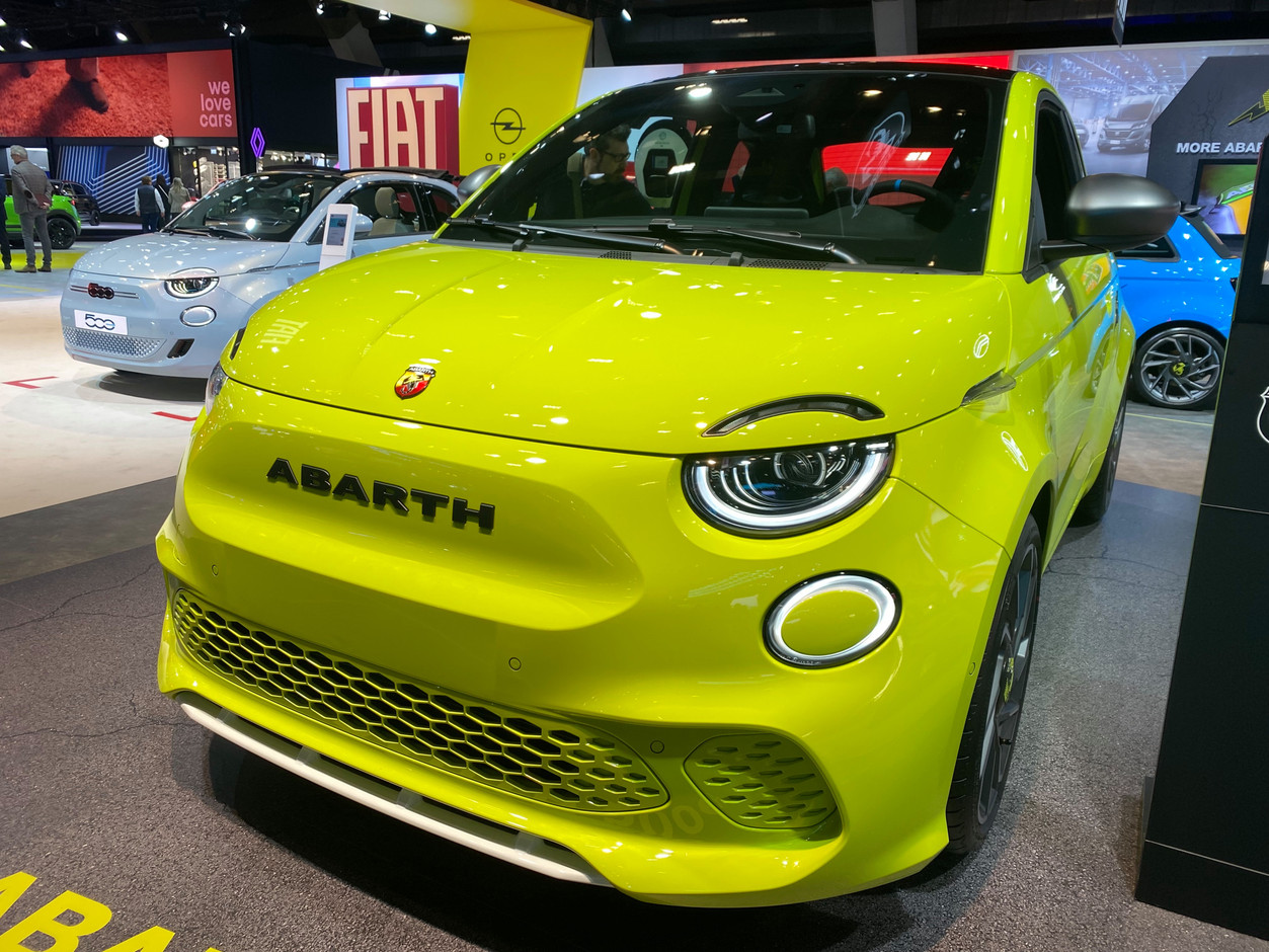 La nouvelle Abarth 500e est équipée du système de charge rapide de 85 kW.  (Photo: Jeremy Zabatta/Maison Moderne)