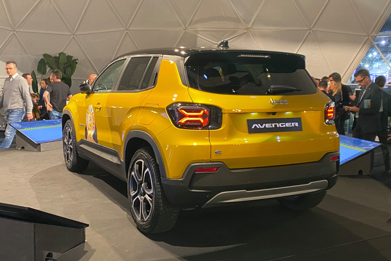  La Jeep Avenger 100% électrique, tout juste élue, Car of the year 2023, (Photo: Maison Moderne)