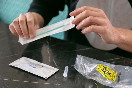 L’autotest a pris place en entreprise, même s’il est difficile de chiffrer son utilisation. Il ne se substitue en tout cas pas au télétravail. (Photo: Romain Gamba/Maison Moderne)