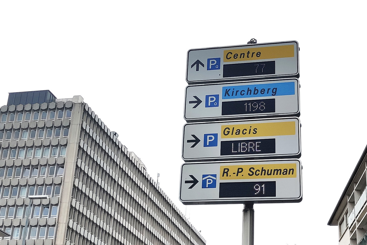 La Ville de Luxembourg dispose de nombreux parkings pouvant accueillir les consommateurs du week-end.  (Photo: Christophe Lemaire/Maison Moderne)