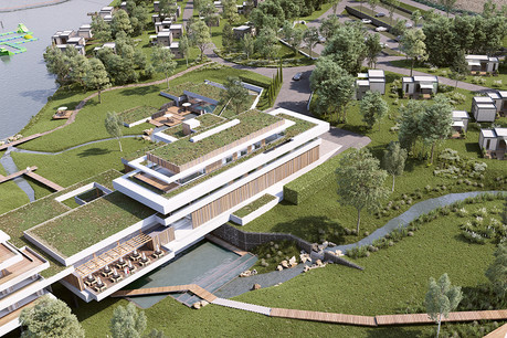Le projet prévoit une capacité d’hébergement de 300 personnes. (Photo: Groupe Lamy)