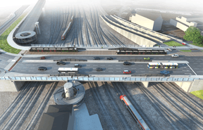 Vue du pont tel qu'il sera après les travaux. ((Illustration: Schroeder & Associés))