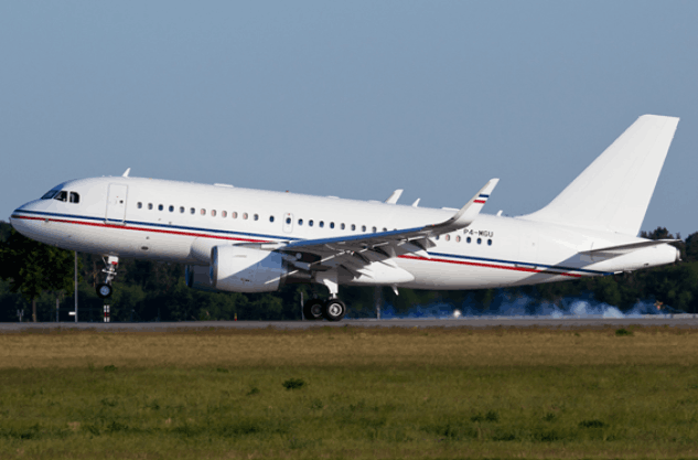 La justice américaine recherche le jet d’Andreï Skoch, qui appartient officiellement à la société Global Jet, basée au Luxembourg. (Photo: département américain de la Justice)