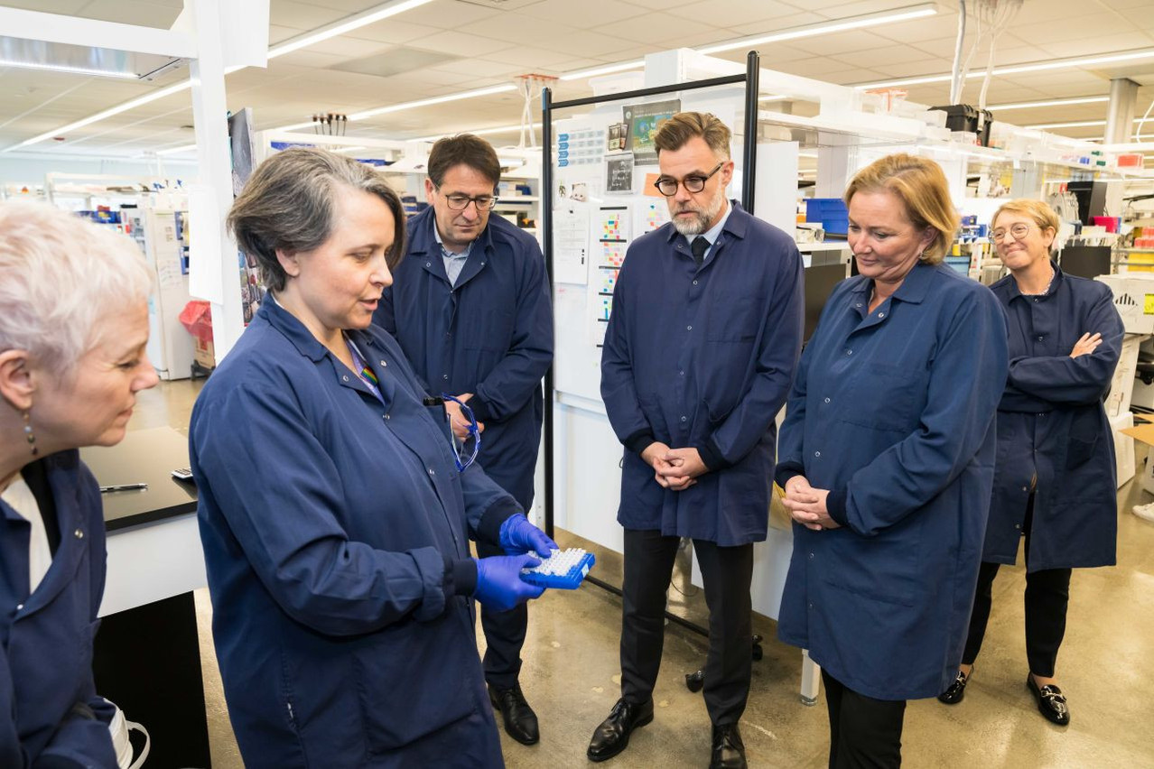 Luxembourg health minister Paulette Lenert was part of the delegation that visited the facilities of Azenta Genomics in Waltham, Massachusetts, USA. Azenta