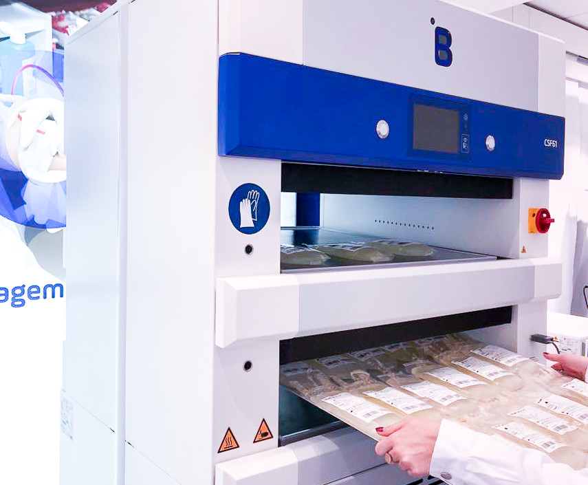 Plus le plasma est congelé vite, meilleures sont ses caractéristiques pour lutter contre le coronavirus. Avec une idée inédite: créer une banque de plasma au CHL pour les besoins futurs. (Photo: B Medical Systems)