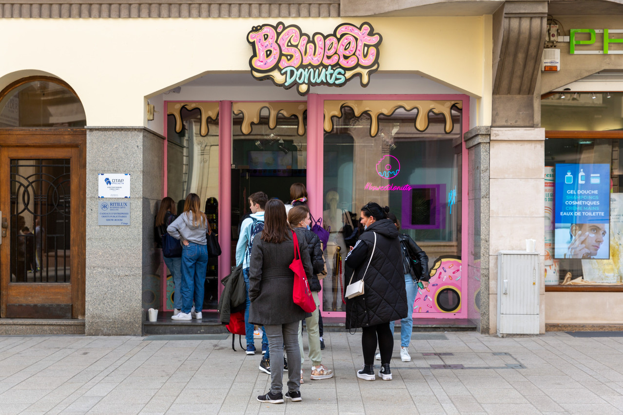 After a memorable opening, the B'Sweet shop in the Gare district of Luxembourg has not ceased to attract lovers of guilty pleasures. (Romain Gamba/Maison Moderne/Archives)