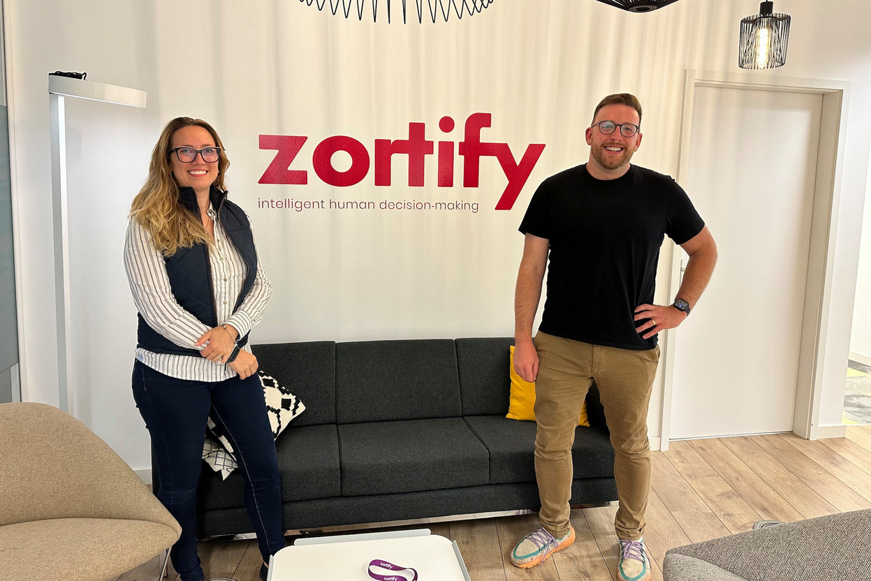 Patricia Souza (left) and Christopher Morse (right) joined Zortify, respectively, in 2023 (January) and 2021. Photo: Zortify