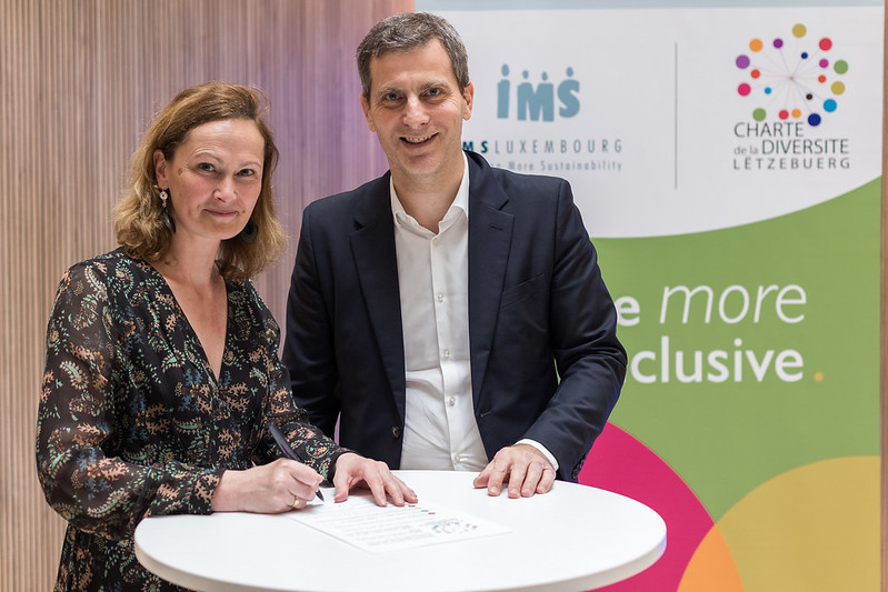 Jean-Francois Findling, BakerMcKenzie Luxembourg Managing Partner and Emmanuelle Petit, Head of Business Development, Marketing and Communication. (Photo: IMS Luxembourg) 