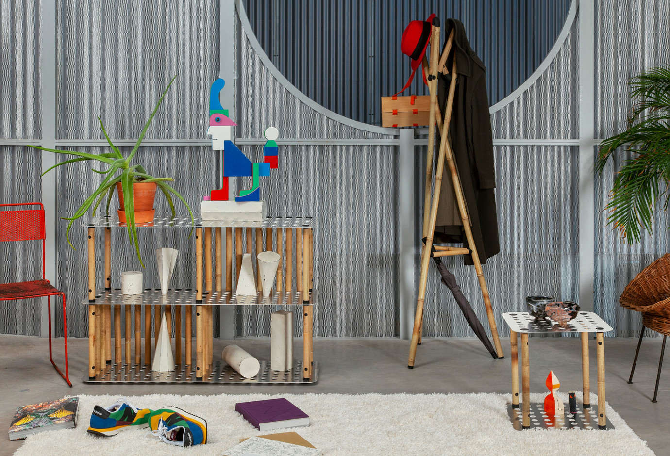 Conception de produits modulaires – rangements et porte-manteaux. (Photo: Bameo/Emile Barret)