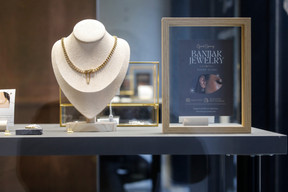 Jewellery sample at the pop-up store Photo Guy Wolff/Maison Moderne
