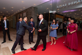 Étienne Schneider (Ministre de l’Économie) et Lihong Zhou (Bank of China) ((Photo: Nader Ghavami))