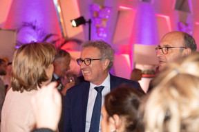 Pierre Gramegna (Ministre des Finances) et Michel Wurth (ArcelorMittal) ((Photo: Nader Ghavami))