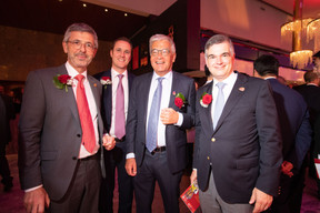 Serge de Cillia (ABBL), Laurent Mosar (CSV) et Claude Marx (CSSF) ((Photo: Nader Ghavami))