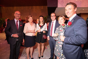 Michel Wurth (ArcelorMittal), Manou Hoss (Elvinger Hoss Prussen) et Pit Reckinger (Elvinger Hoss Prussen) ((Photo: Nader Ghavami))