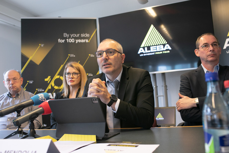 For Roberto Mendolia, trade union freedoms are in danger in Luxembourg. By becoming multisectoral, Aleba wants to force the government to democratise the country's practices in this area. Photo: Matic Zorman/Maison Moderne