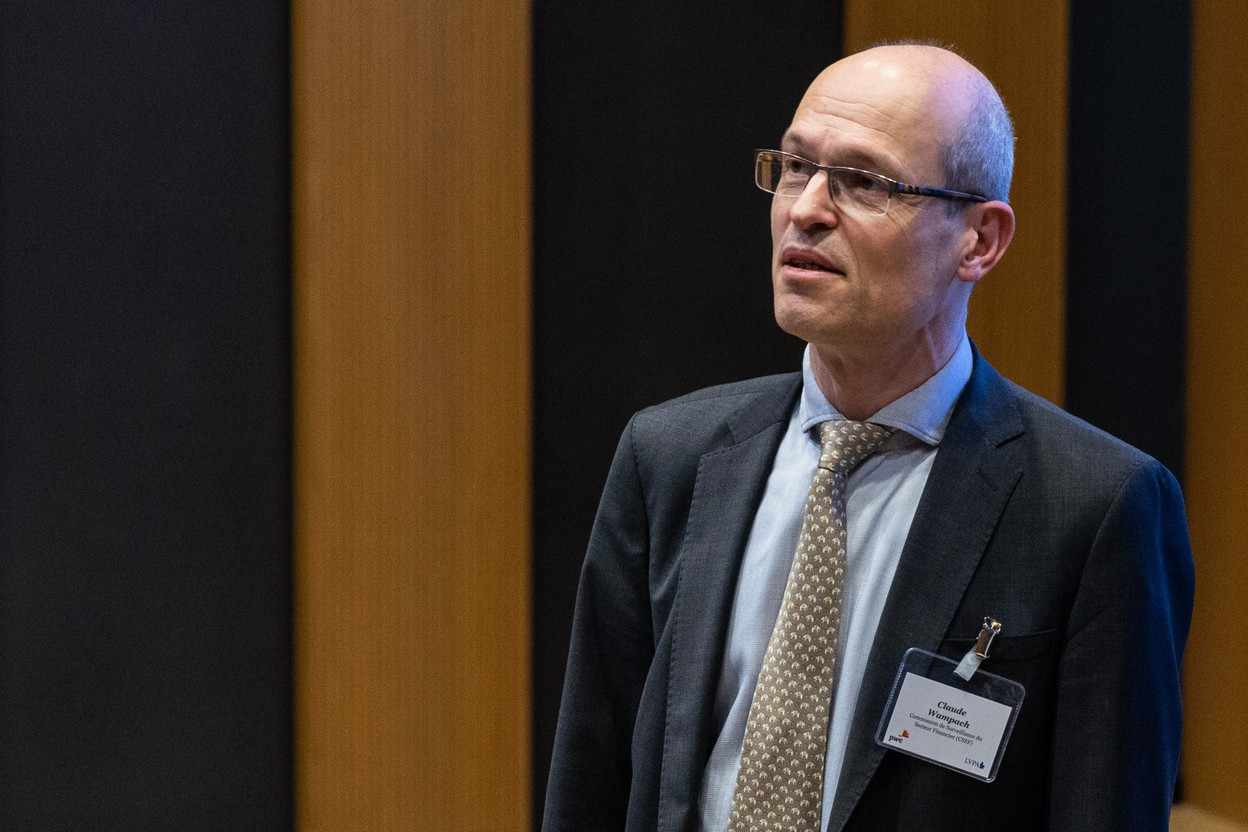 Claude Wampach, director in charge of banking supervision at the Luxembourg Financial Sector Supervisory Commission (CSSF), expressed confidence in Luxembourg banks’ balance sheets in an interview. Library picture: Romain Gamba/Maison Moderne (2022)