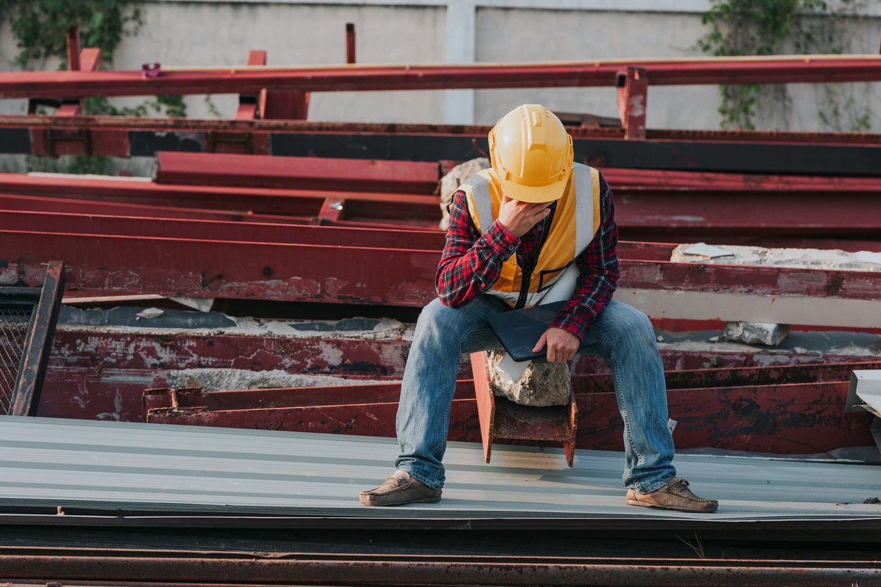 In 2025, there were still three times as many bankruptcies in construction as before the crisis, a sign of a lingering ailment. (Photo: Shutterstock)