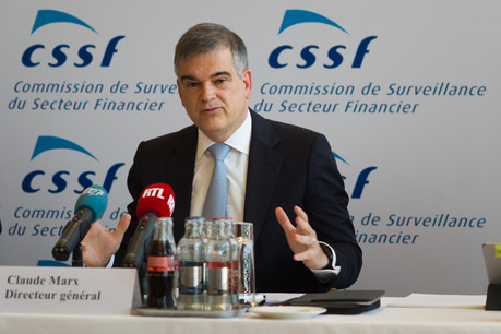 Claude Marx a vu son mandat à la tête de la CSSF prolongé jusqu’en février 2026 . (Photo: Maison Moderne/Nader Ghavami)