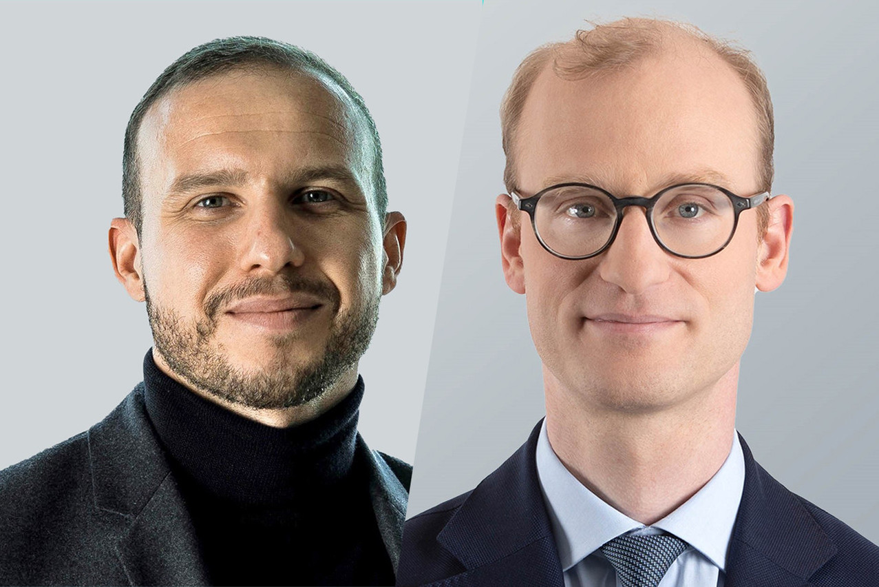 Baptiste Aubry (left) has been promoted to the financial services regulatory department; Franz Kerger (right) has been promoted to partner in the tax department. Photos: Allen & Overy