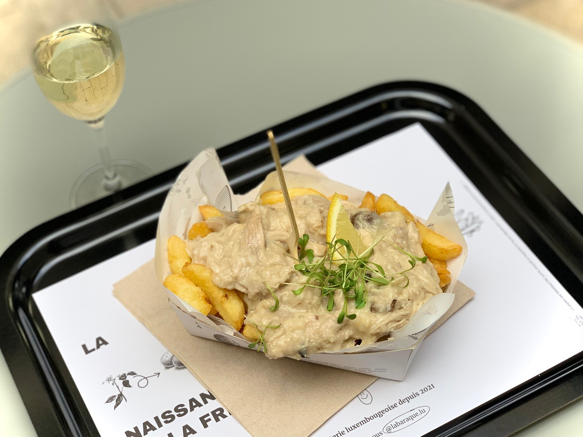 La Baraque's vol-au-vent fries are a game-changer for chip shops, no question.  (Photo: Maison Moderne)