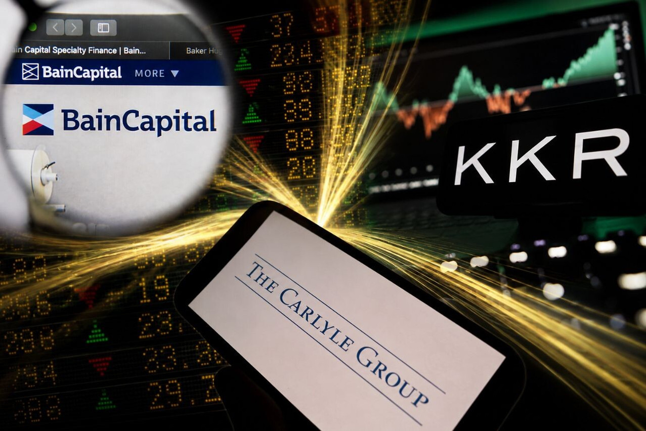 According to data compiled by the Association for Financial Markets in Europe (AFME) and Octus, new financing provided directly by funds reached €103.2 billion in 2025, compared with €82.1 billion in 2024: an increase of 25.7 per cent year-on-year.  Photos: Shutterstock/Montage: ChatGPT