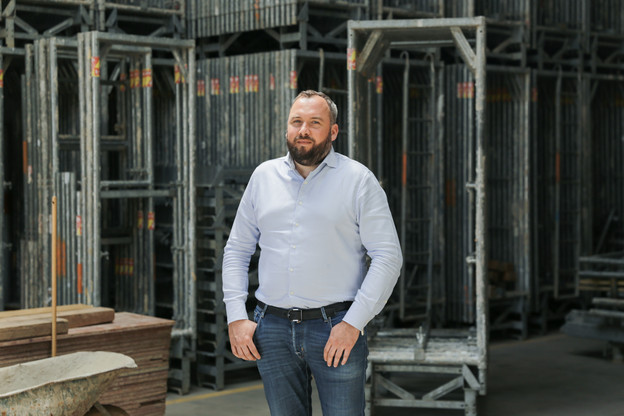 Pour Yannick Schuler, l’arrêt forcé des chantiers a été vécu comme une interruption pour intempéries bien connue dans la construction, mais cette fois en plein printemps. (Photo: Romain Gamba/Maison Moderne)
