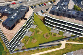 Cet ensemble résidentiel est un hommage aux bastions de Vauban. (Photo: Feltes & Associés Promotions)
