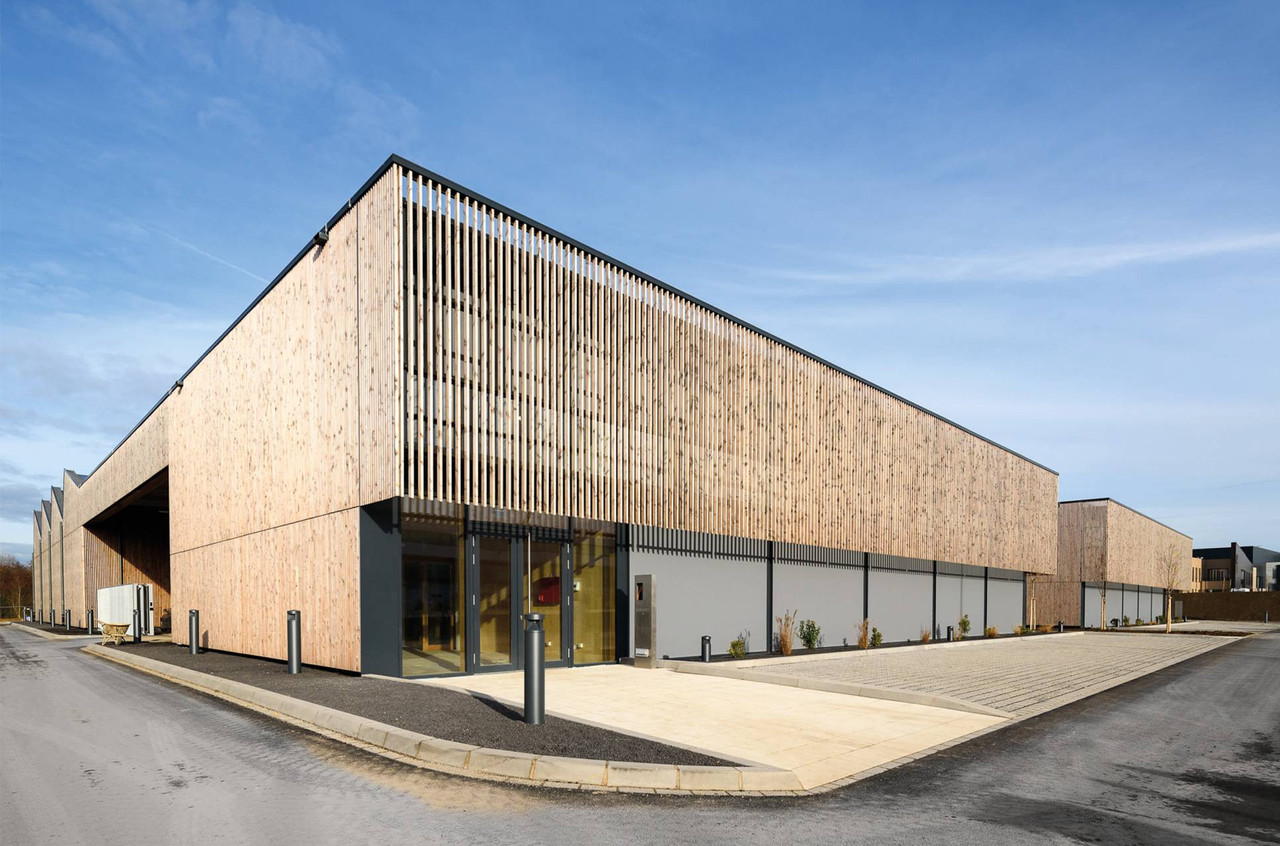 Le bâtiment est très fonctionnel et répond parfaitement aux besoins de l’utilisateur. (Photo: Architecture & Urbanisme 21 Yvore Schiltz & Associés)