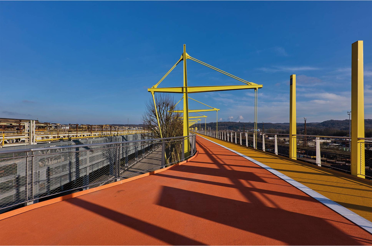 Cette passerelle suspendue est la plus longue d’Europe. (Photo: Eric Chenal)