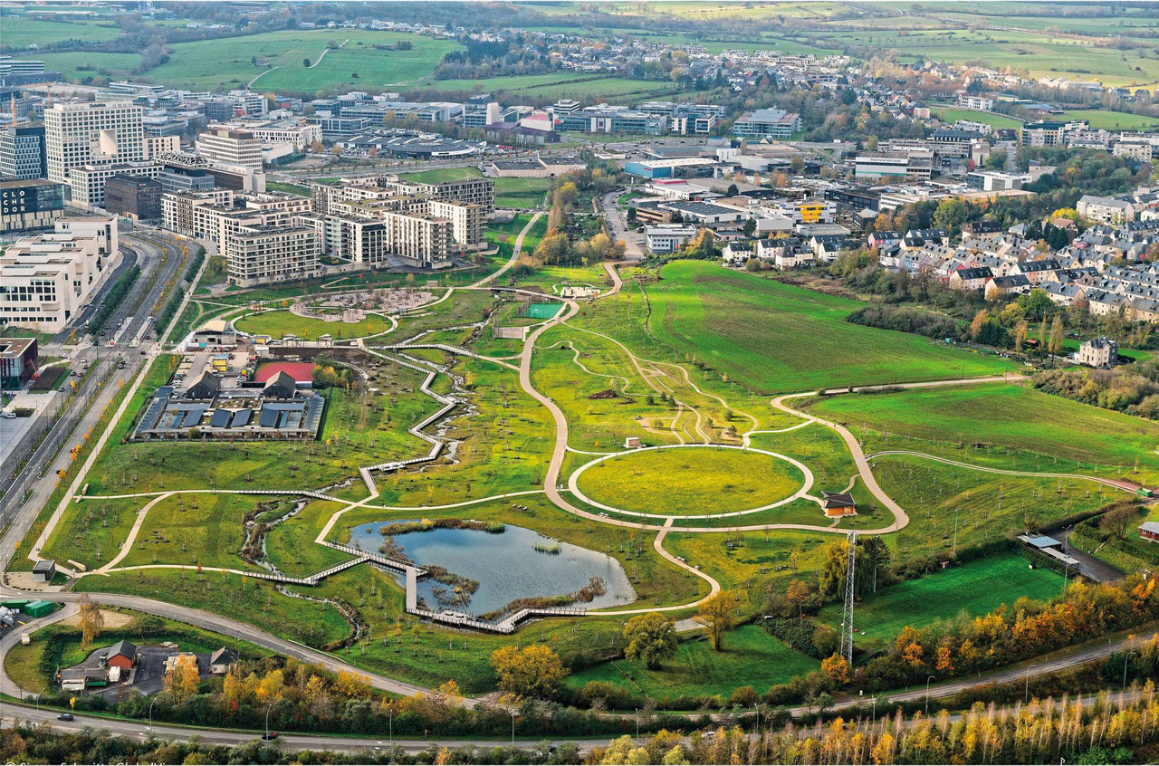 Ce nouveau parc offre des utilisations multiples pour tous. (Photo: Schmitt Global View)