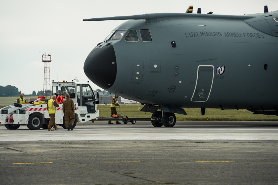 Joint procurement and "pooling & sharing” capabilities with allies, as with the A400M aircraft shared with Belgium, will help reduce the Luxembourg armys’ carbon footprint says François Bausch Belgian Defence